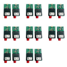 8X 40KM TX+RX TTL Optical Transceiver Module CRSF/UART/SUBS FC Fiber Optic Port Optical Terminal Equipment