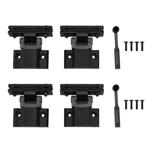 4x Dust Cover Hinges Turntable Replacement Hinge for Technics SL-1200 1300 Turntable Accessories