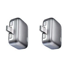 2X Type-C Disconnect Battery Guard Anti-Overcharge Protection Stop Charging Cable Adapter