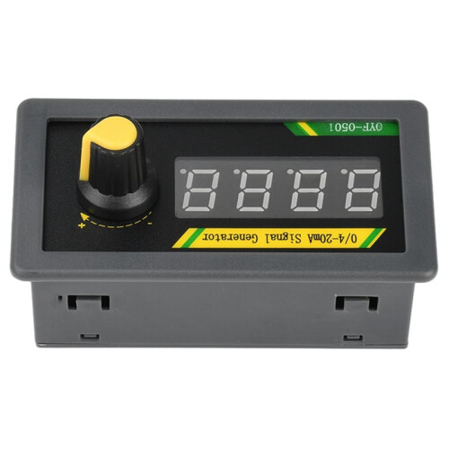 4X  12-24V 0/4-20mA Current Signal Generator Four-Digit Adjustable Current Analog Simulator Sensor PLC Debugging 2