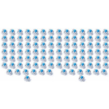 120PCS Mechanical Keyboard Switches Clicky Tactile Key Replacement Set with Puller Cleaning Lube Brush