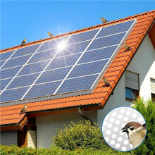 3pcs 7m Running Metre Aluminium Eaves Grille, Aluminium, Bird Protection Grille, Ventilation Grille