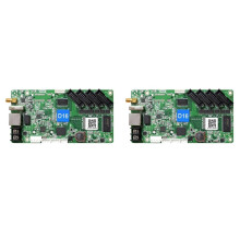 2X D16 Asynchronous Controller Full-Color LED Controller Card with 65,000-Pixel Load 75x4 Hub WiFi USB Cable Connection