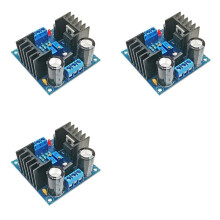 3X LM317 LM337 Positive and Negative Dual Power Adjustable Filter Voltage Regulator Power Supply Board Module