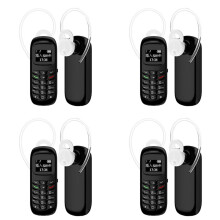 4X BM70 Business BT Auricular GSM Teléfono MT6261 Pantalla de 0,66 Pulgadas Retroiluminada Marcador para 7 para S8+