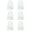 6X for  H3 Front Grille Plastic Clip Retainer 11561829 1