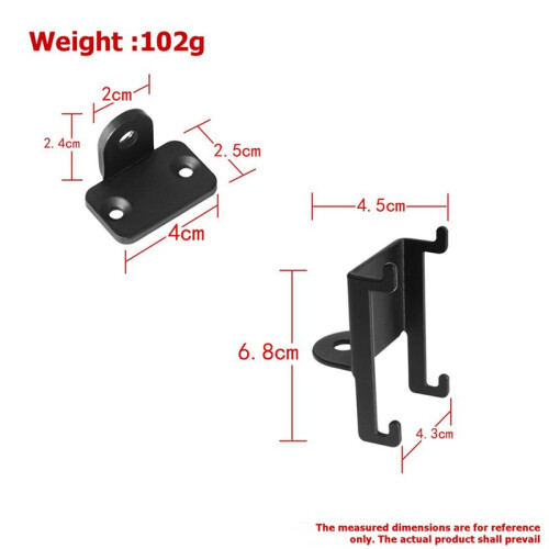 2X Speaker Wall Mount Bracket Metal Wall Fixed Stand Set for  Virtually Invisible 300 Wireless Surround Speakers 2