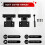 4x Dust Cover Hinges Turntable Replacement Hinge for Technics SL-1200 1300 Turntable Accessories 8