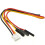 2X 12V 4-Wire PWM Fan Controller - Temperature-Controlled Speed Regulator with Digital Display & 3A /Off 5