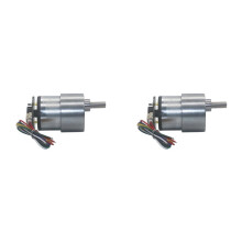 2X JGB37-520 Reduction Motor with Hall Encoder Car Motor DC12V 333RPM for Self Balancing Car with Speed Measurement