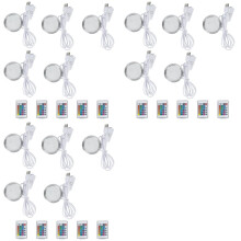 15sets DIY Model for Led Lamp Kit,Led 16 Colors RGB 3D Printer Light DIY Hardware Model Parts Multicolor Led Light Parts