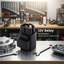 2X OME CA1A-12V-A-5 ACA12115 Nuovi Ricambi Auto Relè 12V per FITS per per 27002-1062