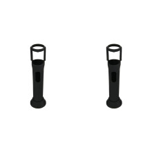 2X Silicone Case for  PartyBox Wireless Microphone Anti-Rolling Protective Case Microphone Cover for  PartyBox