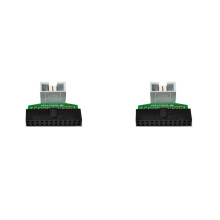 2X ARM20-CTX 20-Pin to TC2030-IDC for Cortex Adapter Board 20p to 6p 2.54mm Converter Board Accessories