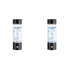 2X Hydrogen Water Bottle SPE PEM Hydrogen Water Generator, 420ml Portable Water Machine Hydrogen Water Maker
