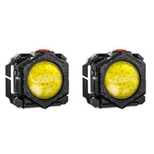 2X Torcia Portatile da Polso A LED, Torcia Ricaricabile Tramite USB, Lampada da Polso, Torcia Elettrica