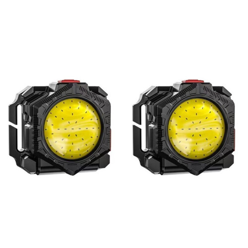 2X  Lampe Torche LED Portable Rechargeable par USB, Idéale pour le Poignet.