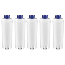 5X DLSC002 Soft Water Filter 50L for DLSC002 Coffee Machine, Compatible with ECAM ESAM