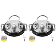 2X Stainless Steel Corny Keg Carbonation Lid Carbonation Leak-Proof Corny Keg Lid for Corny Cornelius Keg