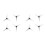 T3.5X2.5X3-1.5 Hélice de 3,5 Polegadas com 3 Pás para PC FPV Hélice 4CW+4CCW para Drone FPV de 3,5 Polegadas com Máquina de Palitos de Dente 1