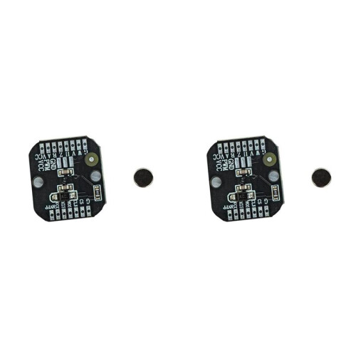2X MT6835 Magnetisches Encodermodul PWM/SPI Bürstenloser Motor 21BIT Magnetischer Encoder Ersetzt AS5048