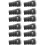12PCS Heater Hose Connector for  Focus 2L 2012-2016,Escape  2.0L 2013-2016,EcoBoost 2013-2016,Replace 1495393 2