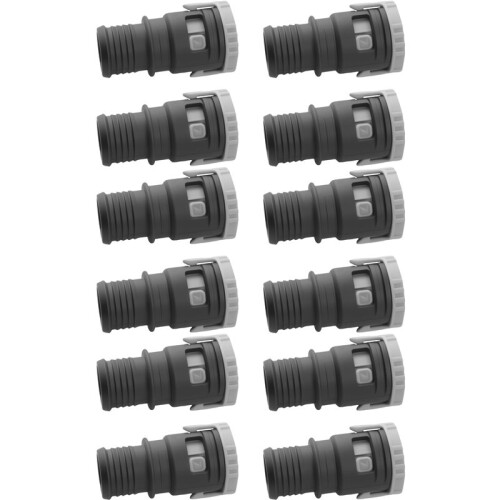 12PCS Heater Hose Connector for  Focus 2L 2012-2016,Escape  2.0L 2013-2016,EcoBoost 2013-2016,Replace 1495393 1