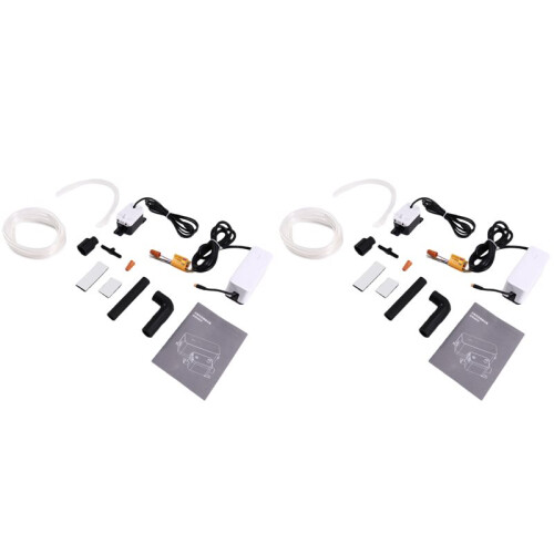 2X Condensate Pump  Split Automatic Air Conditioning Drain Removal Quiet Device Removal Quiet Pump