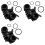 3X Engine Coolant Thermostat Housing Assembly for  A4 A5 A6 A7 A8 S5 Q5 Q7 Q8   059121111CR 2