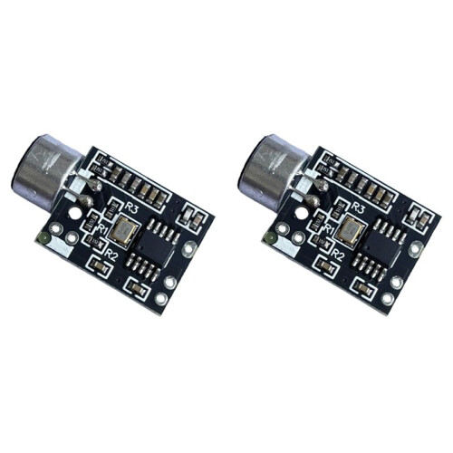 2X MIC FM Transmit Module Pickup Module Wirreless Transceiver FiM  Wirreless Microphone MIC Core Board