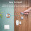 2X Zigbee Door Sensor Wireless Magnetic Window Open Closed Alarm Detector Works Zigbee2MQTT for Alexa  Need 6