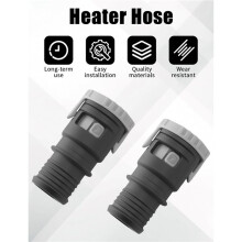 12PCS Heater Hose Connector for Focus 2L 2012-2016,Escape 2.0L 2013-2016,EcoBoost 2013-2016,Replace 1495393