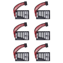 6X Battery Balance Charging Board MX3.0 to 12S XH Plug Charging Extension Adapter for RC Models Multicopter