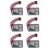 6X Battery Balance Charging Board MX3.0 to 12S XH Plug Charging Extension Adapter for RC Models Multicopter 1