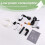 2X Condensate Pump  Split Automatic Air Conditioning Drain Removal Quiet Device Removal Quiet Pump 9