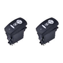 2X 2144692, 214-4692 Four-Wheel Drive Button for 416E, 420E, 422E, 428E, 430E, 432E, 434E, 442E, 444E