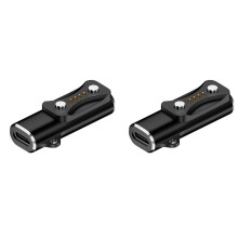 2X Type C Magnetic Charger Adapter 90 Degree Watch Charging Adapter for Polar Pacer /Pacer Pro for Ignite 3/Vantage V3
