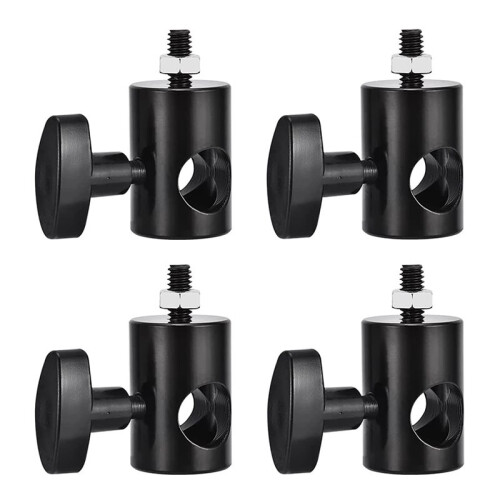 8PCS Light Stand Adapter Rapid Adapter Convert Multi Functional Adapter, Light Stand Tip Boom Arm Photography Accessory 2