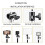8PCS Light Stand Adapter Rapid Adapter Convert Multi Functional Adapter, Light Stand Tip Boom Arm Photography Accessory 7