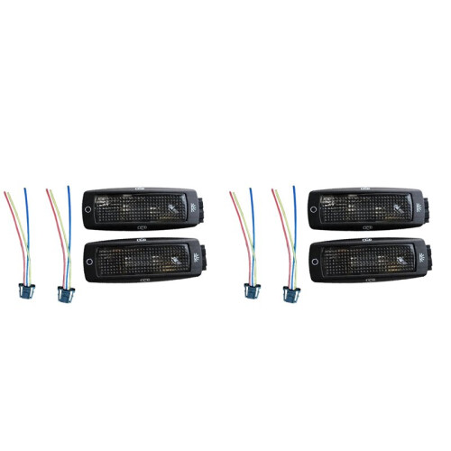 3B0947291 2Set Rear Reading Dome Light+Plug Connector Ceiling Lamp for    1998-2005 Beetle Bora Superb