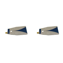 2X 3.3GHz-14GHz UWB Ultra-Wideband Antenna RF Module Transceiver Antenna Image Transmission Antenna PCB Antenna