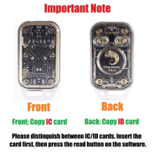 5X Chameleon V3.0 RFID Chip Reader+25XUID Keychain Card Emulator 125K 13.56M ID IC Tag Copyer NFC