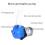 2X Small  Peristaltic Pump  12V Micro-Self-Priming Pump Liquid Pump Aquarium Lab Reversible Metering 8