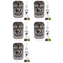 5X Lector de Chip Inteligente RFID Chameleon V3.0 + Emulador de Llavero de Tarjeta Inteligente 25XUID, 125K, 13,56 M, Copiador de Etiquetas IC, Lector