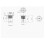 2X USB 3.1 Type-C Coupler 10Gbps PD100W Extender Panel Flush Mount Jack Socket Type-C Female to Female Converter 5