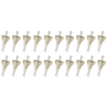 20pcs 1/4 Inch Inline Gas Fuel Filter Compatible with Ect Clear,High Quality Filters,Motorcycle Scooter Universal