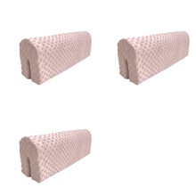 3X Toddlers' Bed Rail Bumpers Protecter,Children'S Bed Guardrail Padding,Anti-Collision Increased Height