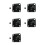 5X MT6701QT Magnetic Encoder Magnetic Induction Angle Measurement Sensor Module 4 Communication Interface Replace AS5600 1