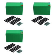 3X 12V Lithium Battery Storage Box 18650 Battery DIY Packs Case 3S40A ABS Battery Shell Holder