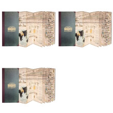 3X Adams Synchronological Chart or Map of History Hardcover Illustrated Timeline of Biblical and World History Book